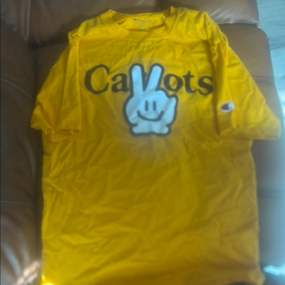 Champion Yellow Graphic T-Shirt
